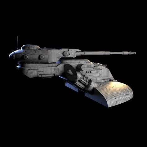 Aat Battle Star Wars 3d Model By Katedra604