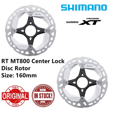 Shimano Deore XT RT MT800 Center Lock Disc Rotor Shopee Malaysia