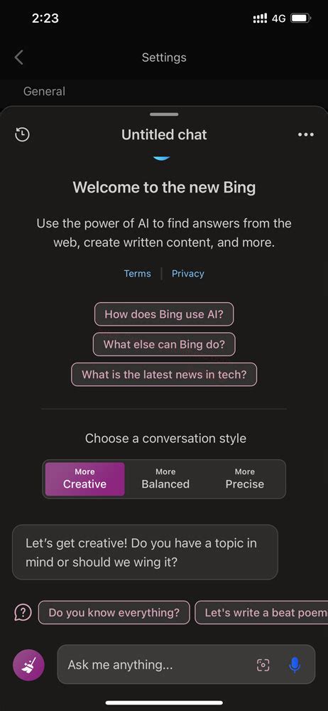 如何在Bing AI上启用深色模式 - 晓得博客 - ChatGPT教程