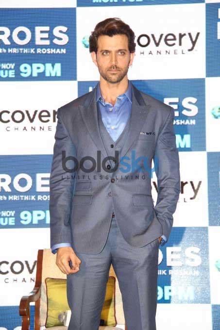 Hrithik Roshan At The Launch Of Discovery Channel's New Show 'HRX ...