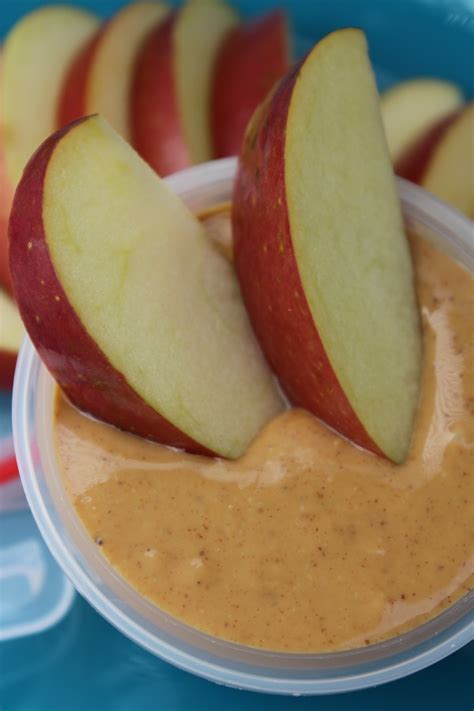 Apple slices with Peanut or Almond Butter - No Diets Allowed