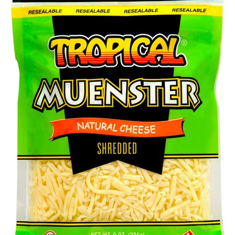 Shredded Muenster - Tropical Cheese