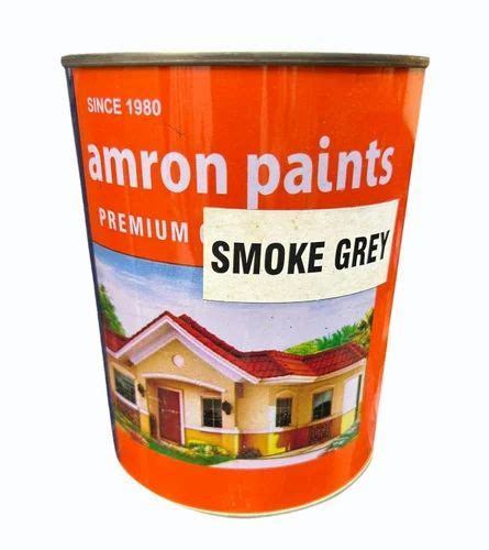 Amron Paints Smoke Grey Paint 1 Ltr At Rs 191l In Thane Id