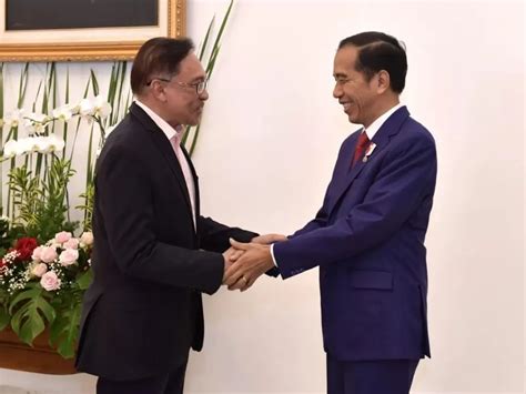 Kode Keras Anwar Ibrahim Usai Dilantik Pm Malaysia Ke Jokowi Singgung