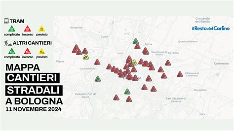 Bologna I Cantieri Stradali Da Luned Novembre