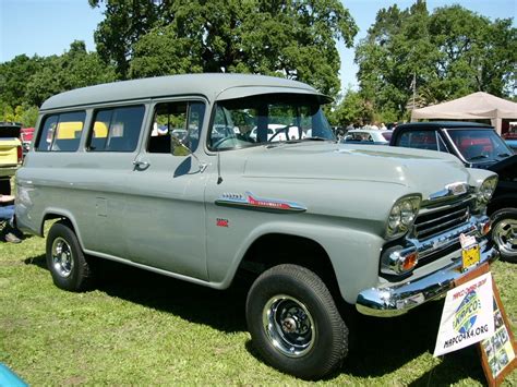 1958 Gmc Suburban Information And Photos Momentcar