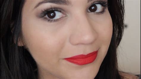 Maquillaje para otoño Labios Rojos YouTube