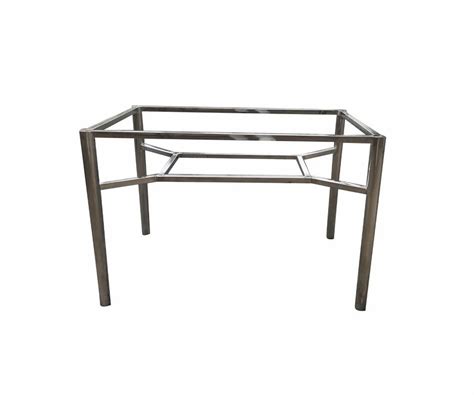 Stainless Steel Dining Table Frame Grade Of Material Ss At Rs