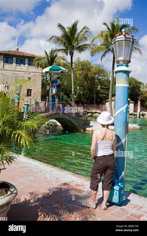 Venetian Pool, Coral Gables, Miami, Florida, USA Stock Photo - Alamy