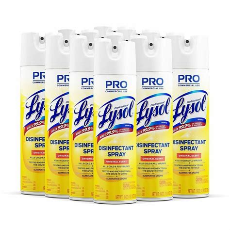 Professional Lysol Original Disinfectant Spray - Aerosol - 19 fl oz (0. ...