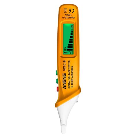 VC1018 Non Contact LCD Digital Voltage Tester 12V 1000V Multifunctional