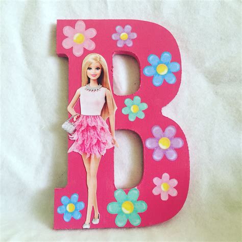 Barbie Letters Printable