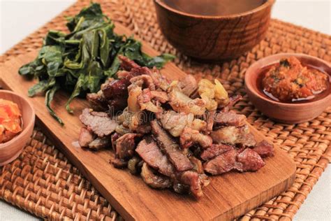 Sei Sapi Or Beef Sei Is Indonesia Traditional Smoked Beef Served With