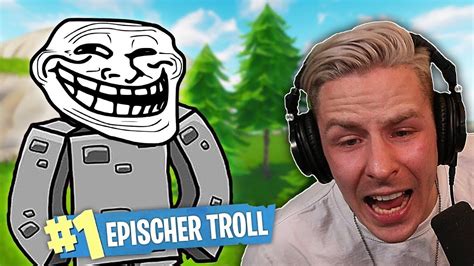 Alphastein Trollt Mich Bis Zum Ragequit In Fortnite Youtube