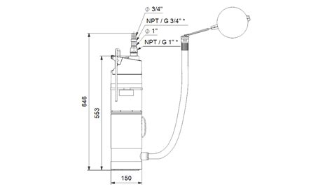 Buy Grundfos Sba 3 35aw Submersible Pump 240v With Floating Suction