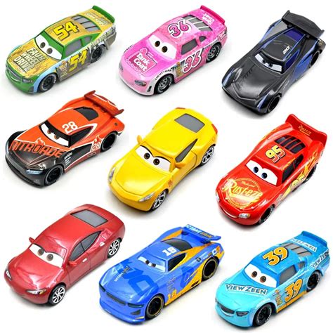 Disney Pixar Coche de Metal fundido a presión para niños juguete de