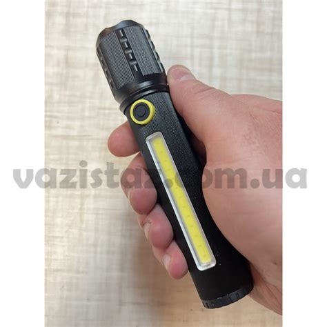 Ручной фонарик с USB зарядкой BL-C72-P50 COP-880000W + светодиодная ...