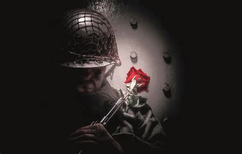 Wallpaper Weapons Rose Soldiers No More War For Mobile And Desktop