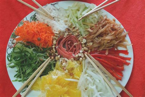 Resepi Yee Sang Hidangan Tahun Baru Cina