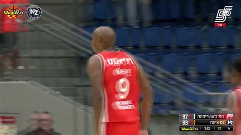 Cj Williams Points In Hapoel Altshuler Shaham Be Er Sheva Dimona Vs