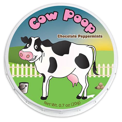 Cow Poop Mints - 0782P | AmuseMints Sweets and Snacks - USA-Made Mints ...