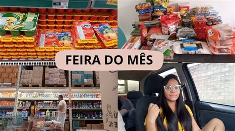 VLOG Compras do mês no Atacadão YouTube