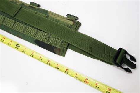 Webbingbabel: US ARMY SDS MOLLE Utility Belt Woodland 1997