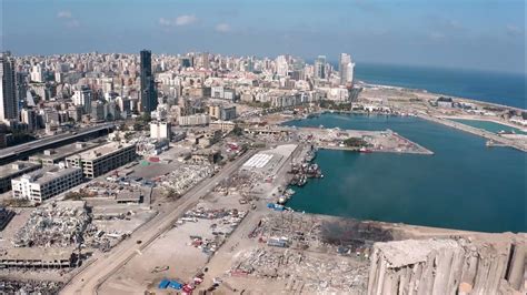 Drone Footage Beirut Explosion 2020 Youtube