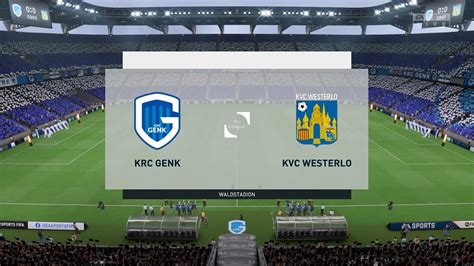 Krc Genk Vs Kvc Westerlo Jupiler Pro League Fifa Youtube