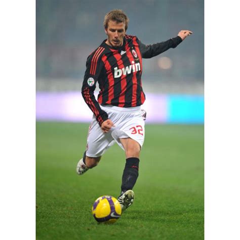 Ac Milan 2008 2009 Beckham 32 Homekit Nameset Printing