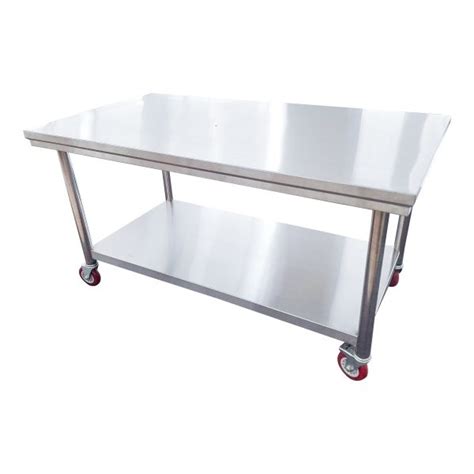 Stainless Steel Work Table with Wheels – Shandong Legend Commercial Kitchen Equipment Co.,Ltd.