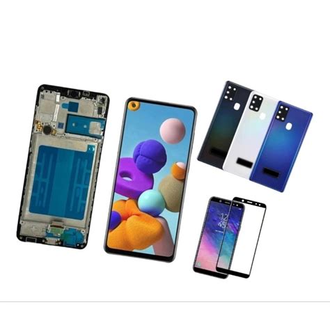 Tela Frontal Display Touch Original Oled Vivid Samsung Galaxy A21s A217