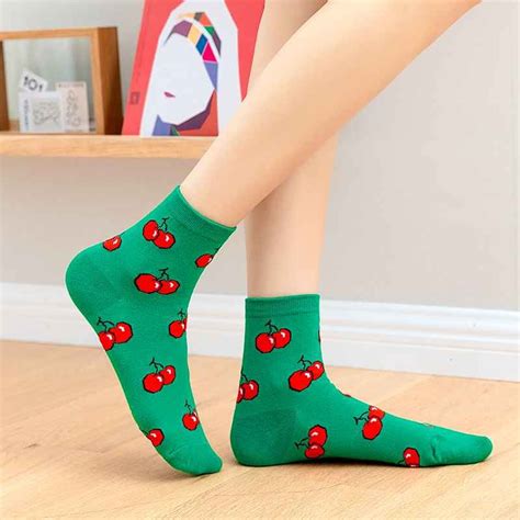 Chaussettes Multi Fruits N Oubliez Pas Vos Cinq Fruits Et L Gumes Par