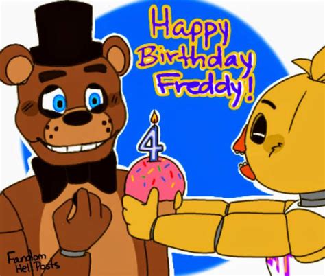 Happy 4th Anniversary Fnaf By Duckduck69 On Deviantart