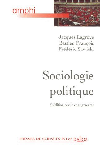 Sociologie Politique Presses De Sciences Po