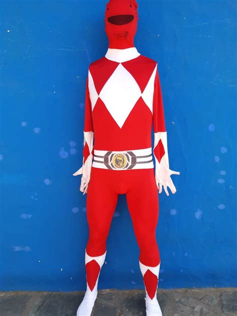 Power Ranger Rojo Ranger Lider Colores