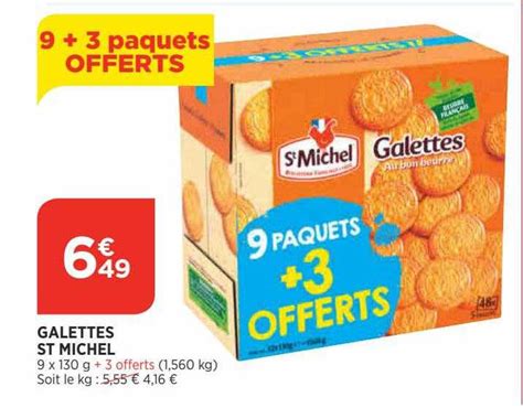 Promo Galettes St Michel Chez Bi1 ICatalogue Fr