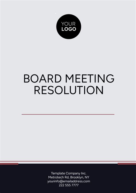 Free Board Resolution For Settlement Agreement Template Edit Online