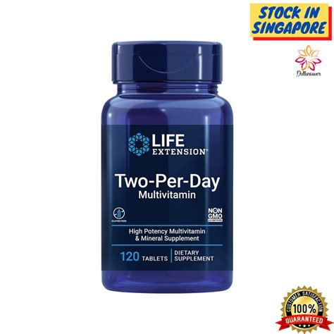 Life Extension Two Per Day Multivitamin Supplement Tablets Shopee