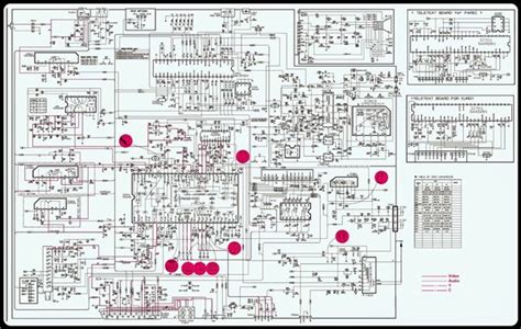 Crt Tv Circuit Board Diagram Repair