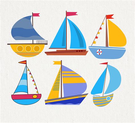 Sailboat Clipart Png, Summer Beach Clipart Set, Water Overlays, Sailing ...