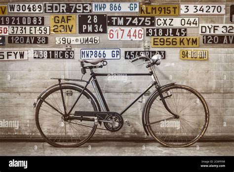 Old Number Plates Hi Res Stock Photography And Images Alamy
