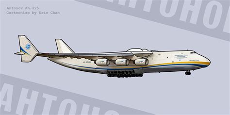 Ukraine Antonov An 225 Cartoon By Eric2b01 On Deviantart