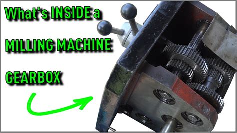 What S Inside A Milling Machine GEARBOX YouTube