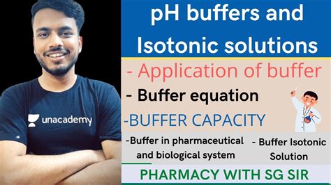 Application Of Buffers Buffer Equation Buffer Capacity Buffer