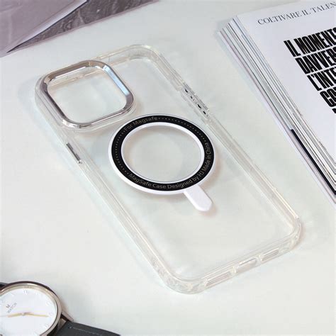 Maska Futrola Frame Magsafe Za Iphone Pro Max Transparent Mob