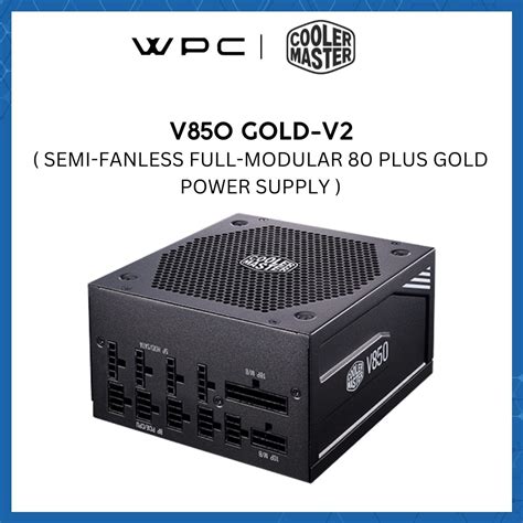 Cooler Master V Gold V W Full Modular Psu Power Supply Mpy V