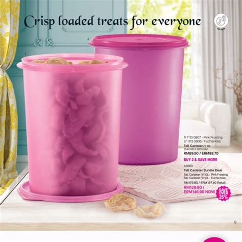 Tupperware Tall Canister 10l Furniture And Home Living Kitchenware