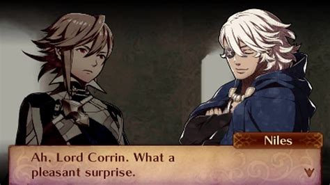 Fire Emblem Fates Conquest Male Avatar My Unit And Niles Support Conversations Youtube