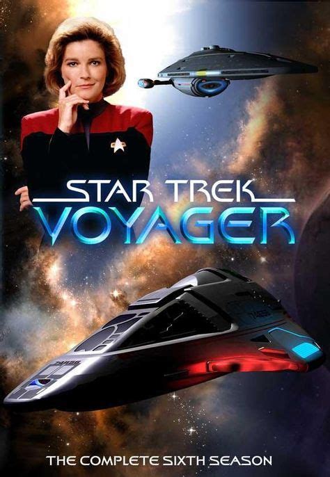 Star Trek Voyager The Complete Sixth Season Dvd Cover Art Star